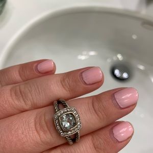 David Yurman Ring Prasiolite